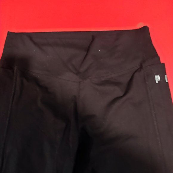 Pink ultimate black leggings women's size L - Picture 2 of 6